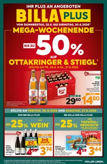 BILLA PLUS Flugblatt in Hopfgarten in Defereggen | Attraktive Angebote entdecken | 2026-06-25T00:00:00.000Z - 2026-06-30T00:00:00.000Z