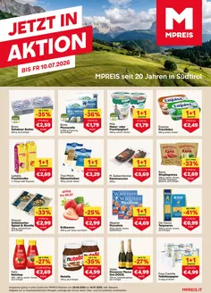 MPreis Flugblatt in Hopfgarten in Defereggen | DM KW27 28 2026 Ansicht | 2026-06-26T00:00:00.000Z - 2026-07-09T00:00:00.000Z