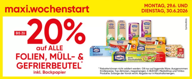 Maximarkt Katalog in Salzburg | Rabatte und Aktionen | 2026-06-29T00:00:00.000Z - 2026-06-30T00:00:00.000Z