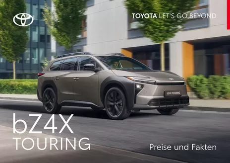 Toyota Katalog in Innsbruck | Bz4x touring | 2026-01-01T00:00:00.000Z - 2026-12-31T00:00:00.000Z