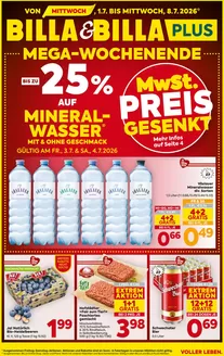 Billa Flugblatt in Knittelfeld | BILLA FB KW27 2026 Wien | 2026-07-01T00:00:00.000Z - 2026-07-08T00:00:00.000Z