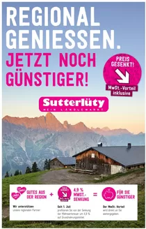 Sutterlüty Flugblatt in Knittelfeld | Sutterlüty flugblatt | 2026-07-01T00:00:00.000Z - 2026-07-15T00:00:00.000Z
