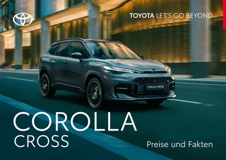 Toyota Katalog in Innsbruck | Corolla cross | 2026-01-01T00:00:00.000Z - 2026-12-31T00:00:00.000Z