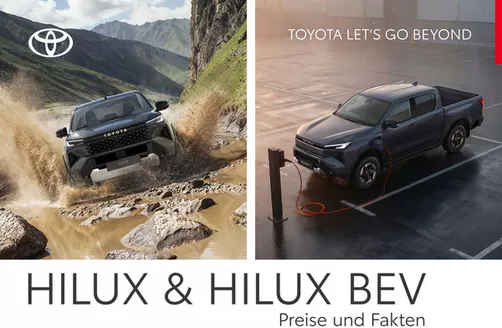 Toyota Katalog in Innsbruck | Hilux bev | 2026-01-01T00:00:00.000Z - 2026-12-31T00:00:00.000Z