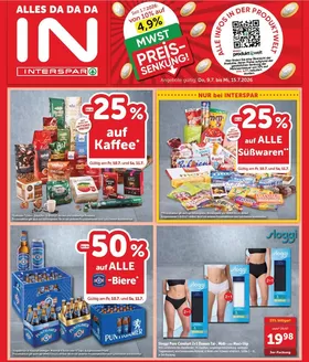 Interspar Flugblatt in  | Top-Angebote für alle Schnäppchenjäger | 2026-07-09T00:00:00.000Z - 2026-07-15T00:00:00.000Z