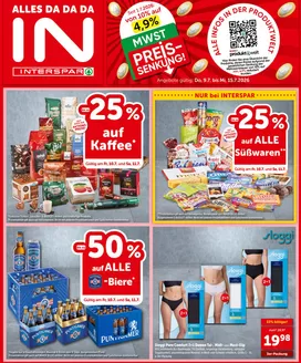 Interspar Flugblatt in  | Top-Angebote für Sparfüchse | 2026-07-09T00:00:00.000Z - 2026-07-15T00:00:00.000Z