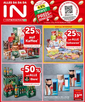 Interspar Katalog in Ludersdorf-Wilfersdorf | Top-Angebote für Sparfüchse | 2026-07-09T00:00:00.000Z - 2026-07-15T00:00:00.000Z