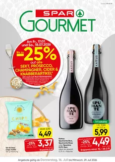SPAR-Gourmet Flugblatt in Prutz | SPAR-Gourmet flugblatt | 2026-07-16T00:00:00.000Z - 2026-07-29T00:00:00.000Z