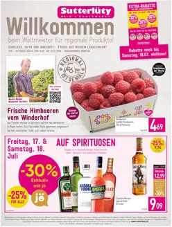 Sutterlüty Flugblatt in Aich | FB KW29 2026 20er WEB | 2026-07-16T00:00:00.000Z - 2026-07-22T00:00:00.000Z