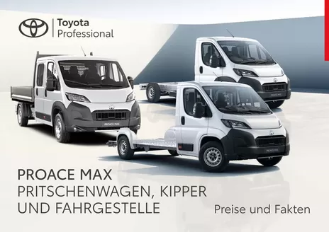 Toyota Katalog in Grabern | Proace max sonderbauten | 2026-01-01T00:00:00.000Z - 2026-12-31T00:00:00.000Z