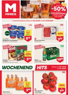 MPreis Flugblatt in Weppersdorf | FB KW32 2026 V | 2026-08-06T00:00:00.000Z - 2026-08-12T00:00:00.000Z