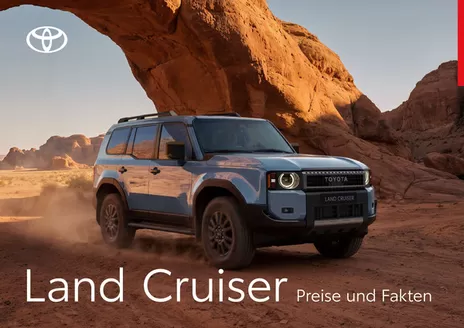 Toyota Katalog in Salzburg | Land cruiser | 2026-01-01T00:00:00.000Z - 2026-12-31T00:00:00.000Z