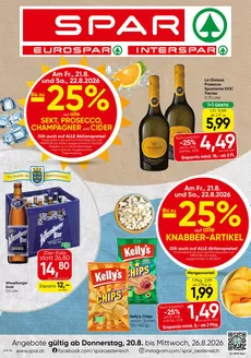 Spar Flugblatt in Rußbach | Flugblatt KW 34 | 2026-08-20T00:00:00.000Z - 2026-08-26T00:00:00.000Z