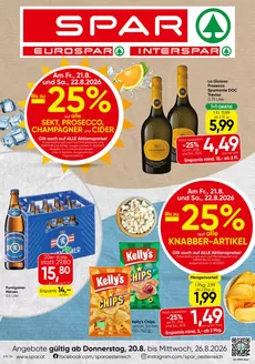 Spar Katalog in Meiningen | Flugblatt KW 34 | 2026-08-20T00:00:00.000Z - 2026-08-26T00:00:00.000Z