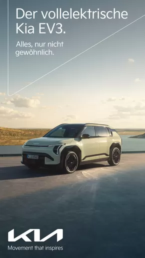 KIA Katalog in Sankt Lorenzen am Wechsel | Kia EV3 | 2025-05-05T00:00:00.000Z - 2026-05-05T00:00:00.000Z