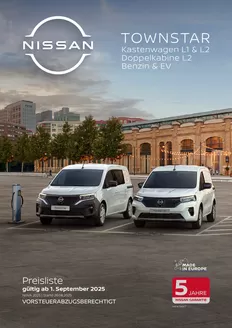 Nissan Katalog in Prigglitz | Townstar preisliste | 2026-09-03T00:00:00.000Z - 2026-09-17T00:00:00.000Z