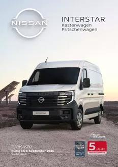 Nissan Katalog in Hernstein | Neuer interstar preisliste | 2026-09-03T00:00:00.000Z - 2026-09-17T00:00:00.000Z