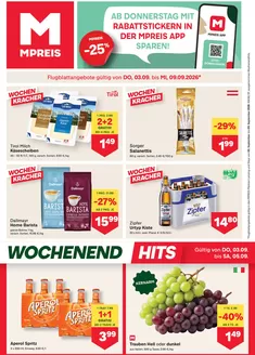 MPreis Katalog | FB KW36 2026 O | 2026-09-03T00:00:00.000Z - 2026-09-09T00:00:00.000Z