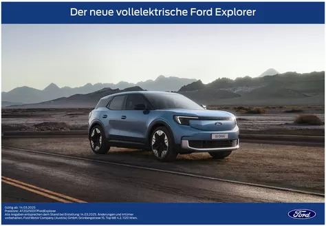 Ford Katalog in Höhnhart | PL explorer new | 2026-09-07T00:00:00.000Z - 2026-09-21T00:00:00.000Z