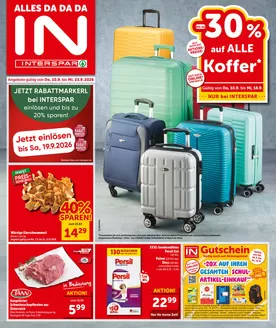Interspar Katalog | Online-Flugblatt Vorarlberg KW 37 | 2026-09-10T00:00:00.000Z - 2026-09-23T00:00:00.000Z
