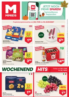 MPreis Katalog in Lang | FB KW38 2026 Tirol | 2026-09-17T00:00:00.000Z - 2026-09-23T00:00:00.000Z