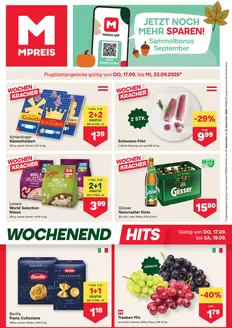 MPreis Katalog in Lang | FB KW38 2026 K rnten | 2026-09-17T00:00:00.000Z - 2026-09-23T00:00:00.000Z