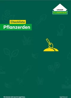Lagerhaus Katalog in Matrei in Osttirol | Checkliste pflanzerden | 2026-09-13T00:00:00.000Z - 2026-09-27T00:00:00.000Z