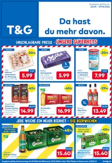 T&G Katalog | TG flugblatt Steiermark. | 2026-09-24T00:00:00.000Z - 2026-10-07T00:00:00.000Z