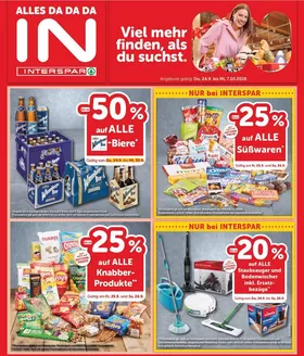 Interspar Katalog in Münchendorf | Online-Flugblatt Burgenland Sued KW 39 | 2026-09-24T00:00:00.000Z - 2026-10-07T00:00:00.000Z