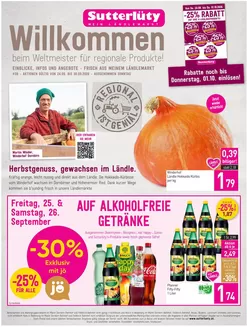 Sutterlüty Flugblatt in Amaliendorf-Aalfang | Sutterlüty flugblatt | 2026-09-24T00:00:00.000Z - 2026-09-30T00:00:00.000Z