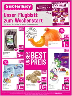 Sutterlüty Katalog in Baumgartenberg | Exklusive Schnäppchen | 2026-09-28T00:00:00.000Z - 2026-10-06T00:00:00.000Z