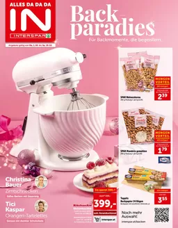 Interspar Katalog | Sonderfolder Backen KW 40 | 2026-10-01T00:00:00.000Z - 2026-12-19T00:00:00.000Z