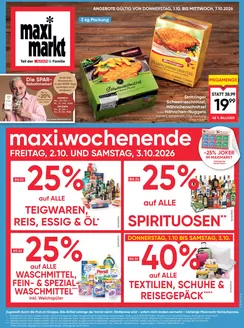 Maximarkt Katalog | Flugblatt KW 40 | 2026-10-01T00:00:00.000Z - 2026-10-07T00:00:00.000Z
