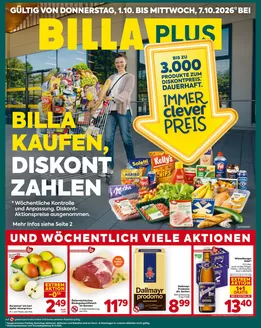 BILLA PLUS Katalog in Diex | BILLA PLUS FB KW40 2026 Wien | 2026-10-01T00:00:00.000Z - 2026-10-07T00:00:00.000Z