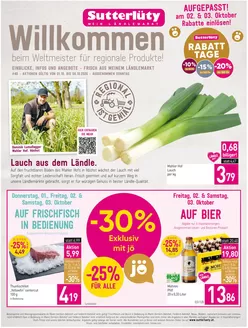 Sutterlüty Katalog in Diex | FB KW40 2026 16er WEB | 2026-10-01T00:00:00.000Z - 2026-10-06T00:00:00.000Z