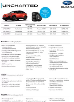 Subaru Katalog | Exklusive Schnäppchen | 2026-10-02T00:00:00.000Z - 2026-10-16T00:00:00.000Z