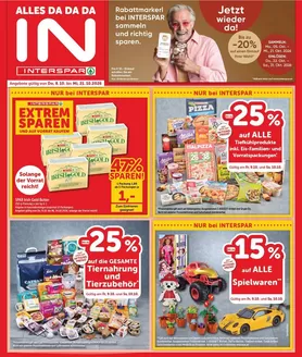 Interspar Katalog | Online-Flugblatt Burgenland Nord KW 41 | 2026-10-08T00:00:00.000Z - 2026-10-21T00:00:00.000Z