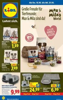 Lidl Katalog | Große Freude für Tierfreunde | 2026-10-11T00:00:00.000Z - 2026-10-21T00:00:00.000Z