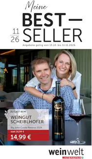Interspar Katalog in Tiefgraben | weinwelt-bestseller 11-2026 | 2026-10-15T00:00:00.000Z - 2026-11-11T00:00:00.000Z
