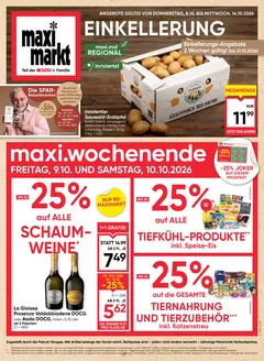 Maximarkt Katalog in Tiefgraben | Flugblatt KW 41 | 2026-10-08T00:00:00.000Z - 2026-10-14T00:00:00.000Z