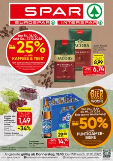 Spar Katalog in Rennweg am Katschberg | Flugblatt KW 42 | 2026-10-15T00:00:00.000Z - 2026-10-21T00:00:00.000Z