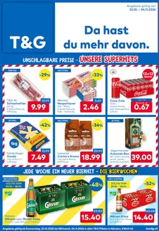 T&G Katalog | TG flugblatt Kärnten. | 2026-10-22T00:00:00.000Z - 2026-11-04T00:00:00.000Z