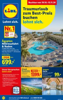 Lidl Reisen Katalog | Sommer verlängern | 2026-10-19T00:00:00.000Z - 2026-11-13T00:00:00.000Z