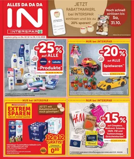 Interspar Katalog in Grünbach am Schneeberg | Flugblatt Burgenland Nord KW 43 | 2026-10-22T00:00:00.000Z - 2026-11-04T00:00:00.000Z