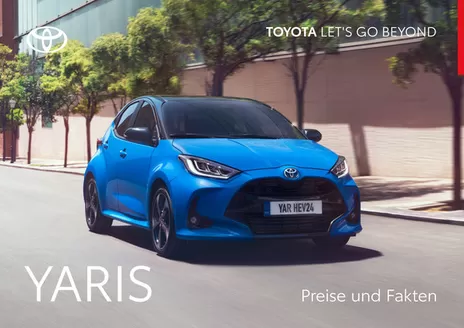 Toyota Katalog | Yaris | 2026-01-01T00:00:00.000Z - 2026-12-31T00:00:00.000Z