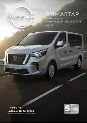 Nissan Katalog in Klaus | Primastar | 2025-05-29T00:00:00.000Z - 2026-05-29T00:00:00.000Z