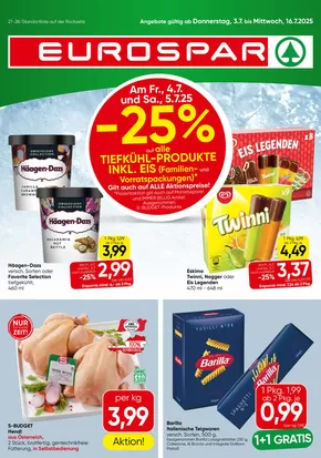Eurospar Katalog in Brixlegg | Jetzt sparen mit unseren Deals | 2025-07-03T00:00:00.000Z - 2025-07-16T00:00:00.000Z