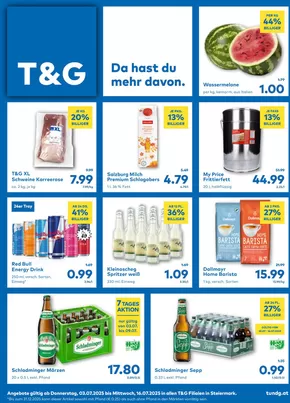 T&G Katalog in Obernberg am Brenner | T&G Flugblatt | 2025-07-03T00:00:00.000Z - 2025-07-16T00:00:00.000Z