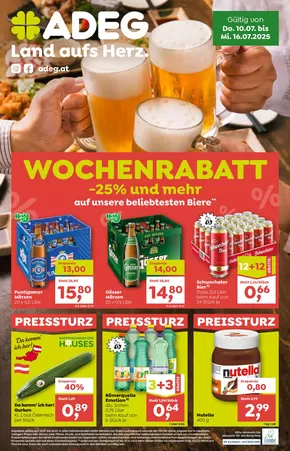 ADEG Katalog in Sankt Michael in Obersteiermark | ADEG flugblatt | 2025-07-10T00:00:00.000Z - 2025-07-16T00:00:00.000Z