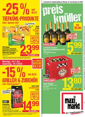 Maximarkt Katalog | Angebote für Schnäppchenjäger | 2025-07-14T00:00:00.000Z - 2025-07-19T00:00:00.000Z